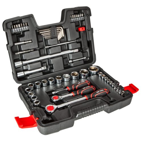 Top Tools Dugókulcskészlet + bitkészlet 1/4", 1/2" 53db 38D530