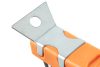 NEO TOOLS Drótkefe, acél, 3x19 sor, kaparóval 39-012