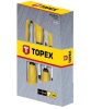 TOPEX Csavarhúzó készlet, üthető, 6db 39D504