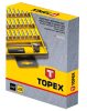 TOPEX Csavarhúzó bitkészlet 31db, PICI 39D555