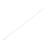 TOPEX KÁBELKÖTEGELŐ, gyorskötöző, 2,5mm x 200mm, fehér, 100db 44E971
