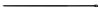 TOPEX KÁBELKÖTEGELŐ, gyorskötöző, 3,6mm x 300mm, fekete, 100db 44E973