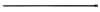 TOPEX KÁBELKÖTEGELŐ, gyorskötöző, 3,6mm x 300mm, fekete, 100db 44E973
