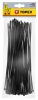TOPEX KÁBELKÖTEGELŐ, gyorskötöző, 4,8mm x 300mm, fekete, 75db 44E980