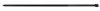TOPEX KÁBELKÖTEGELŐ, gyorskötöző, 4,8mm x 370mm, fekete, 75db 44E982
