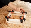 NEO TOOLS Sarokszorító szett, rugós, 4 darabos készlet 45-492