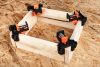 NEO TOOLS Sarokszorító szett, rugós, 4 darabos készlet 45-492