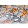 NEO TOOLS Kőműveskanál, háromszög, 200mm, fa markolat 50-102