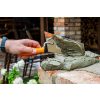 NEO TOOLS Kőműves kanál szögletes, berni, 180mm, fa markolat 50-143