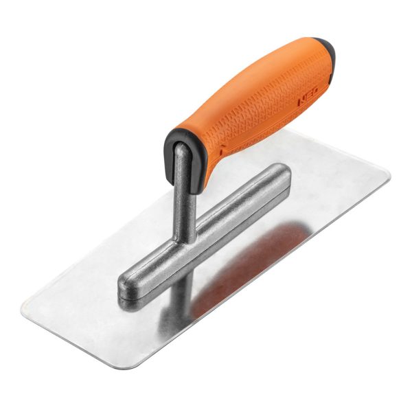 NEO TOOLS Acél simító, velencei, trapéz, íves sarkok, 240x97x80mm, kétkomponensű markolat 50-160