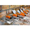 NEO TOOLS Acél simító, rozsdamentes, 270x128mm, kétkomponensű markolat 50-166