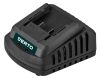 VERTO Akkus fúró, lámpával 2x18V,Li-Ion/1.5 Ah, koffer 2 év garanciával 50G293