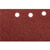 GRAPHITE Csiszolópapír tépőzáras 115 x 230mm, K40, lyukas, 5db 54H001