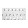 GRAPHITE Csiszolópapír tépőzáras 115 x 230mm, K40, lyukas, 5db 54H001