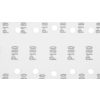 GRAPHITE Csiszolópapír tépőzáras 115 x 230mm, K180, lyukas, 5db 54H006