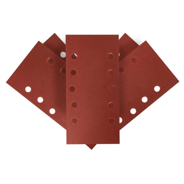 GRAPHITE Csiszolópapír tépőzáras 115 x 230mm, K240, lyukas, 5db 54H007