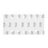 GRAPHITE Csiszolópapír tépőzáras 115 x 230mm, K240, lyukas, 5db 54H007