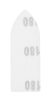 GRAPHITE Csiszolópapír deltacsiszolóhoz, tépőzáras 32 x 92mm, K60, K100, K180, 15db-os készlet 54H008