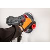 GRAPHITE Tépőzáras csiszolópapír 180mm, K80, 5db, 8 lyukakkal csiszológéphez 59G263 54H022