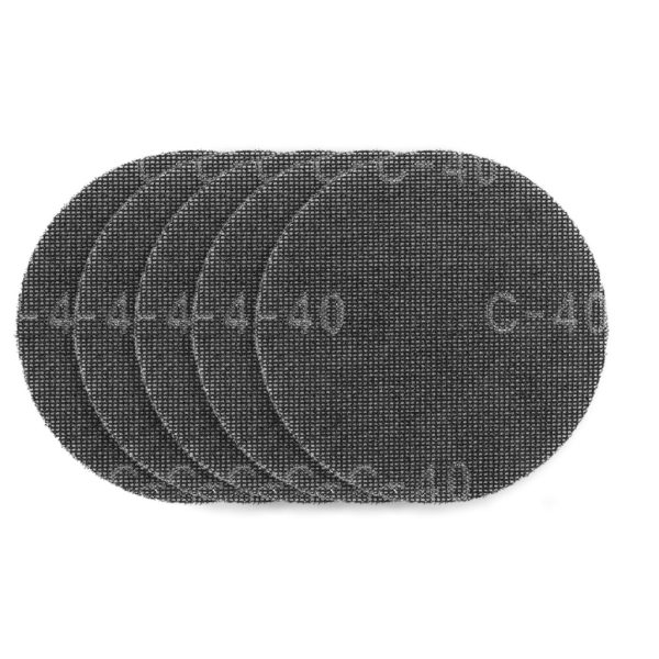 GRAPHITE Gipszcsiszoló rács tépőzárral 180mm, K40, 5db csiszolóhoz 59G263 54H025