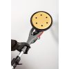 GRAPHITE Tépőzáras csiszolópapír 225mm, K120, 5db, 6 lyukakkal az 59G264, 59G265 csiszológéphez. 54H030