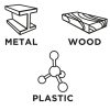 GRAPHITE Csiszolóhüvely, 58GE137-hez, P60, 4db 54H035