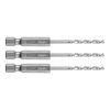 GRAPHITE Csigafúró, 1/4" hatszög szárral, HSS DIN 338, 2mm, 3db/cs 54T700