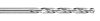 GRAPHITE Csigafúró, 1/4" hatszög szárral, HSS DIN 338, 2mm, 3db/cs 54T700