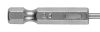 GRAPHITE Csigafúró, 1/4" hatszög szárral, HSS DIN 338, 2,5mm, 2db/cs 54T701