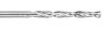 GRAPHITE Csigafúró, 1/4" hatszög szárral, HSS DIN 338, 3mm, 2db/cs 54T702