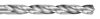 GRAPHITE Csigafúró, 1/4" hatszög szárral, HSS DIN 338, 6,5mm, 2db/cs 54T712