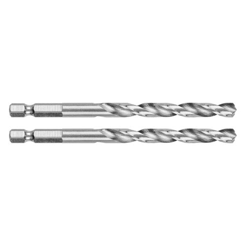GRAPHITE Csigafúró, 1/4" hatszög szárral, HSS DIN 338, 7mm, 2db/cs 54T713