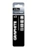 GRAPHITE Csigafúró, HSS DIN 338, 1,5mm, 3db/cs 54T981