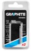 GRAPHITE Csapos turbómaró 1.4mm, gömb, szár 3.2mm, 2db 55H063