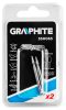 GRAPHITE Csapos turbómaró 1.4mm, kúp, szár 3.2mm, 2db 55H065