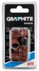 GRAPHITE Csiszolóhüvely12.7mm, K60, K120, készlet 10db + szár 3.2mm 55H070