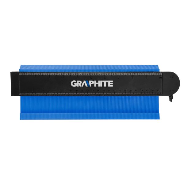 GRAPHITE Kontúrátjelölő sablon 250mm 55H226