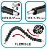 GRAPHITE Flexibilis bittartó fúró és csavarozó géphez 290mm 55H227