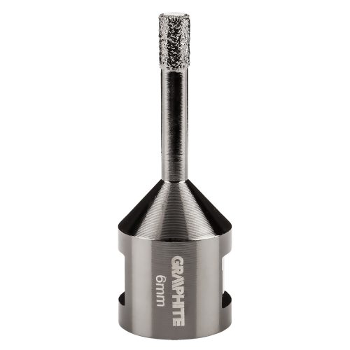 GRAPHITE Körkivágó, gyémántos 6mm x M14 55H300