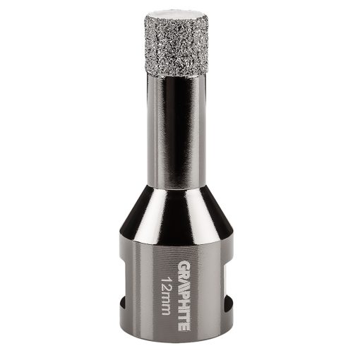 GRAPHITE Körkivágó, gyémántos 12mm x M14 55H303
