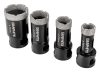 GRAPHITE Körkivágó készlet, gyémántos, M14, 18,22,27,35mm 55H318