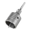 GRAPHITE Koronafúró, körkivágó, 65 mm, hatszög szárral, központfúróval 55H324