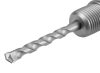 GRAPHITE Koronafúró, körkivágó adapter, hatszög szárral, központfúróval, M22, 200mm 55H330