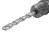 GRAPHITE Koronafúró, körkivágó adapter, SDS Plusz szárral, központfúróval, M22, 110mm 55H331