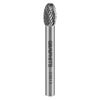 GRAPHITE Keményfém marófej, turbómaró, E csepp, ovális, 8x13mm, szár méret: 6x45mm 55H364