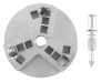GRAPHITE CSEMPEKÖRKIVÁGÓ, állítható 33, 53, 67, 83MM 55H540
