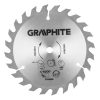 GRAPHITE Körfűrészlap, keményfém, 150X10, 1,6mm, Z24, 58G008-hoz, Energy+ 55H666