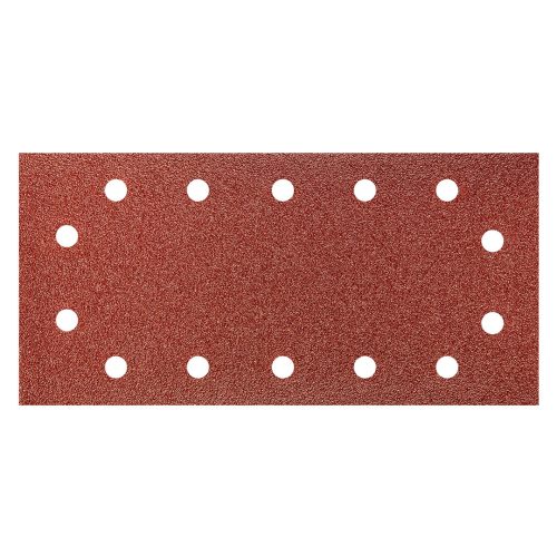 GRAPHITE Csiszolópapír, tépőzáras, 115x230mm, K60, lyukas, 5db 55H721