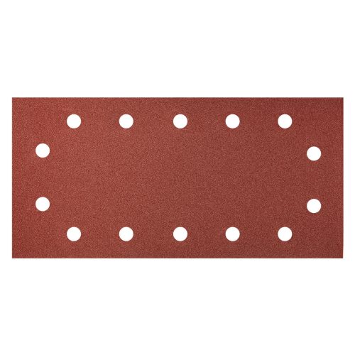 GRAPHITE Csiszolópapír, tépőzáras, 115x230mm, K180, lyukas, 5db 55H725