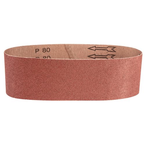 GRAPHITE Csiszolószalag 75x533mm, K80, 3db 55H799